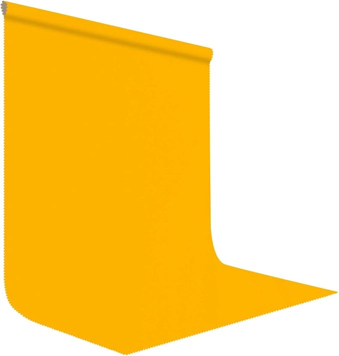 5x7FT Yellow Collapsible High Density Photo Backdrop for Video & Television