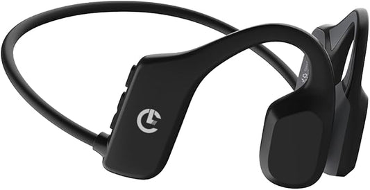 Conduction Labs - MERCATO - Open Ear Bluetooth Headphones with Microphone - Air Conduction Directional Audio - Premium Audio, Lightweight&Water Resistant Compatible w/all Video Conferencing Platforms