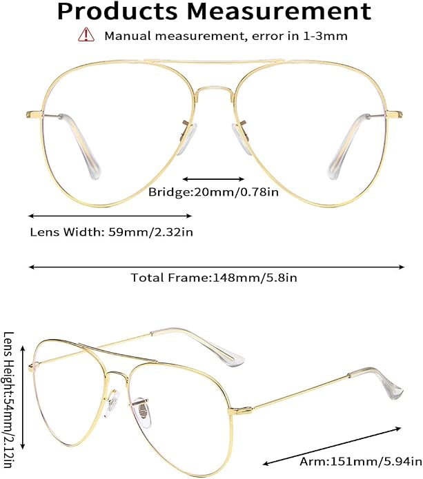 Dollger Blue Light Blocking Glasses women Anti Glare UV Filter Computer Gaming Glasses Retro matal square Eyeglasses Frame