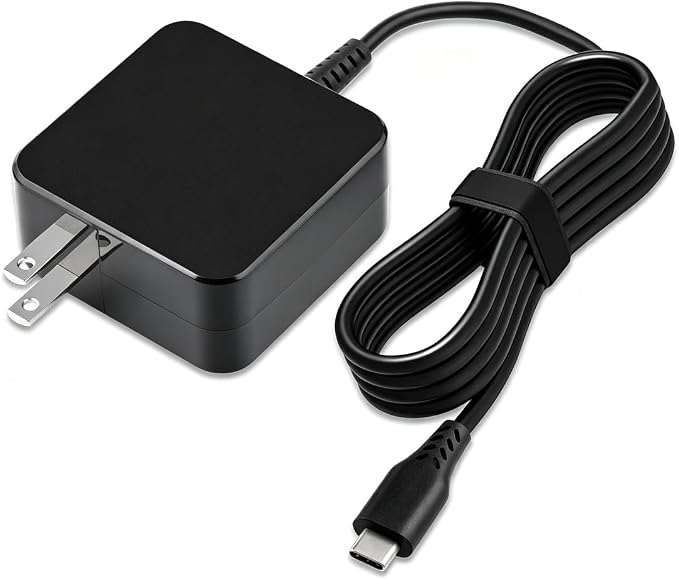 USB-C Charger for Jackery Explorer 240D JE-240B JE240B Portable Power Station Power Bank 80000mAh 20Ah 12.8V 256Wh Battery 14.4V Replacement Power Supply Adapter Cable Cord