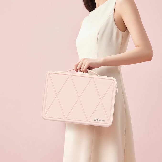 Smatree Hard EVA Protective Sleeve Case Compatible for 14 inch ASUS Vivobook S 14 Flip TP3402ZA/TN3402 Notebook Bag, Pink (X8250P)