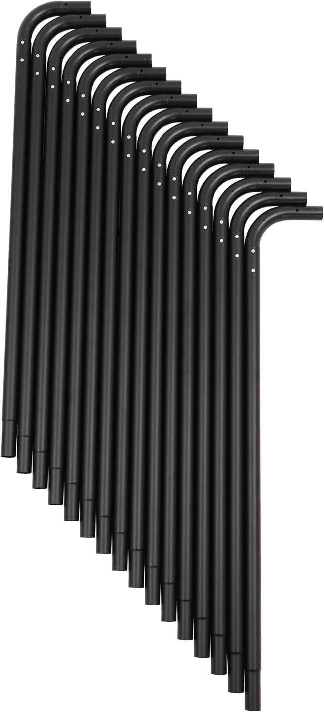 13.12 x 7.87ft Photography Backdrop Stand,Large Collapsible Screen Backdrop with Stand,Portable Photo Background Support System (Black, Green)
