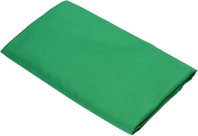 2x3m/6.6x10ft Professional Green Screen Backdrop Studio Photography Background Washable Durable Polyester-Cotton Fabric Seamless One-Piece Design for Product