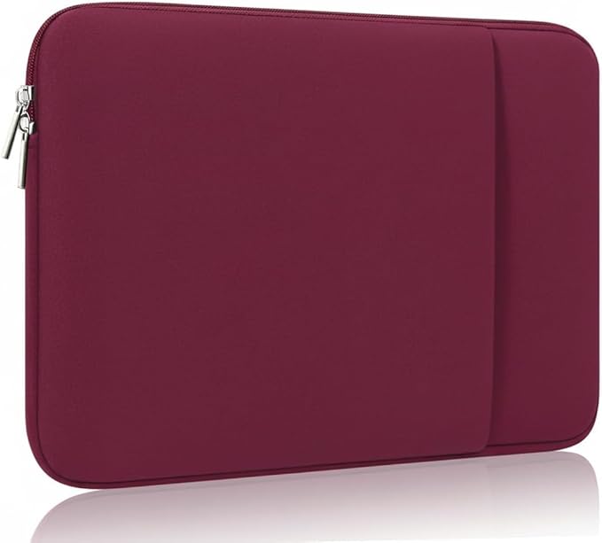 Laptop Sleeve for MacBook Neo/Air/Pro 13 inches A18/M5/M4/M3/M2/M1 Chip 2026-2020 A3404 A3449 A3240 A3113 with 2 Pockets Tablet Bag Case Accessories