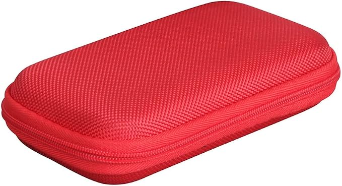 Hermitshell Hard Travel Case for INIU Portable Charger 10000mAh Power Bank [2022 Version] (Red)