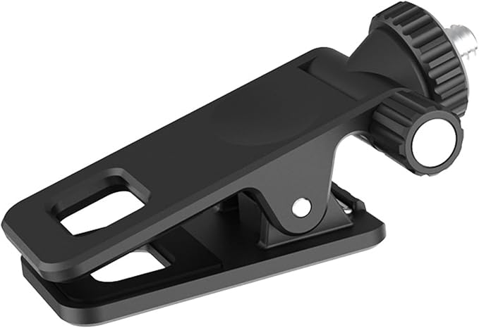 Monitors Top Camera Mount Clamp Hanging Webcam Stand with 1/4" Screw for Live Stream Video Conferencing