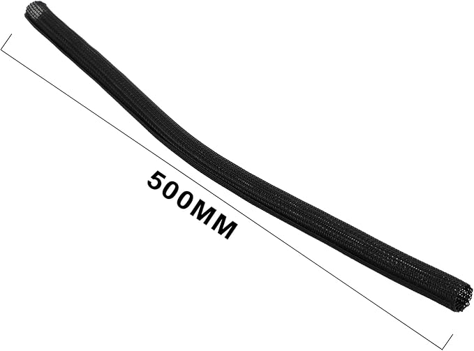4/5 Inch Surron Electric Dirt Bike Cable Management Sleeve Black - for Sur Ron Light Bee X S Talaria Sting MX3 MX4 XXX E Ride Pro SS S X260 X160|Mesh Wire Wrap Cover|Cord Protector Tube