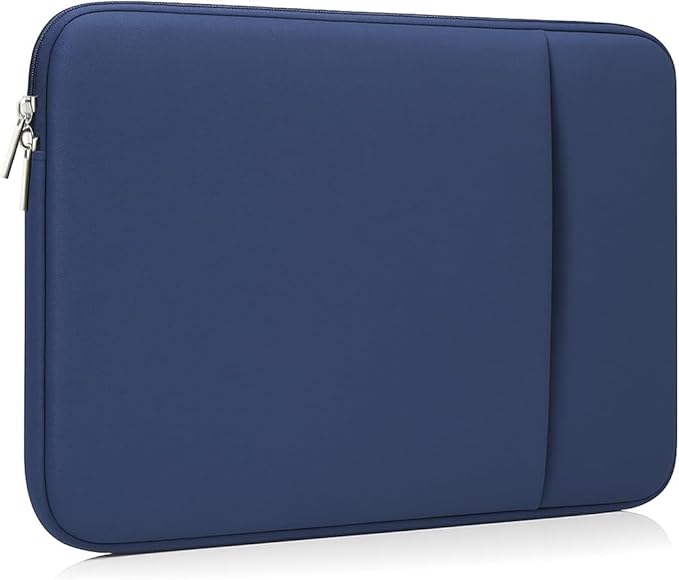 Laptop Sleeve for MacBook Neo/Air/Pro 13 inches A18/M5/M4/M3/M2/M1 Chip 2026-2020 A3404 A3449 A3240 A3113 with 2 Pockets Tablet Bag Case Accessories (Indigo)