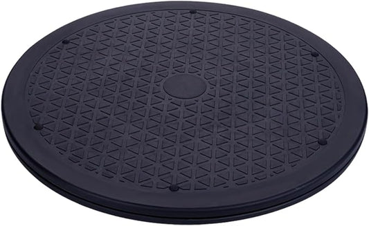 10 Inch Lazy Susan Turntable Organizer, Eichzer Premium Heavy Duty Rotating Swivel Stand with Steel Ball Bearings for Model/Rotating Plants/Crafts Stand/TV/Monitor/Laptop (360˚ Rotation)