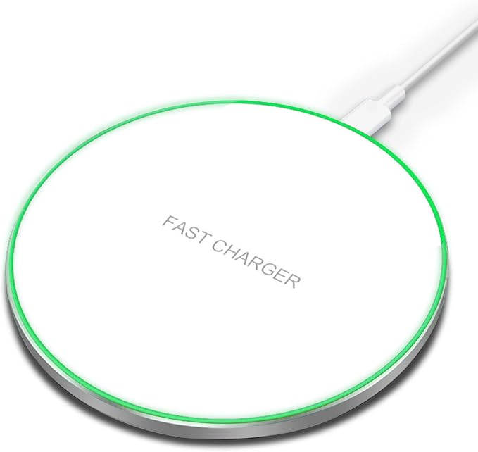 Fast Wireless Charger,20W Max Wireless Charging Pad Compatible with iPhone 17/16/15/14/13/12/SE/Pro,AirPods;FDGAO Induction Charge Mat for Samsung Galaxy S25/S24/S23/Note,Pixel/LG G8
