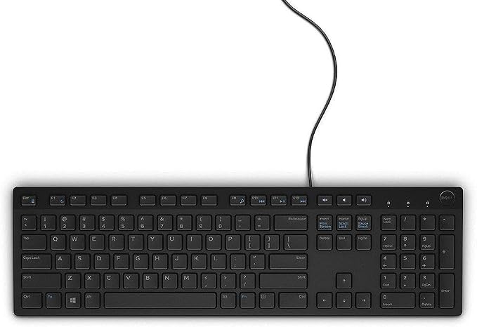 Dell Wired Keyboard - Black KB216 (580-ADMT)