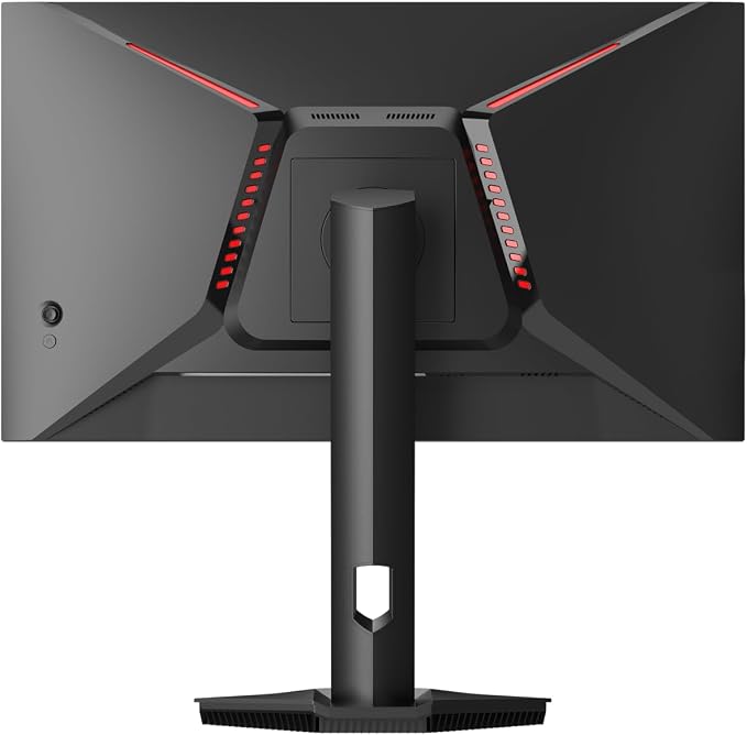 SANSUI Gaming Monitor 27 inch 1440p 200Hz 180Hz, WQHD Fast IPS 1ms Computer Monitor, FreeSync Premium | Brightness 400Nits | 130% sRGB | 10Bits | HDR | ErgoStand | VESA Mount | 2×DP 1.2 & 2×HDMI