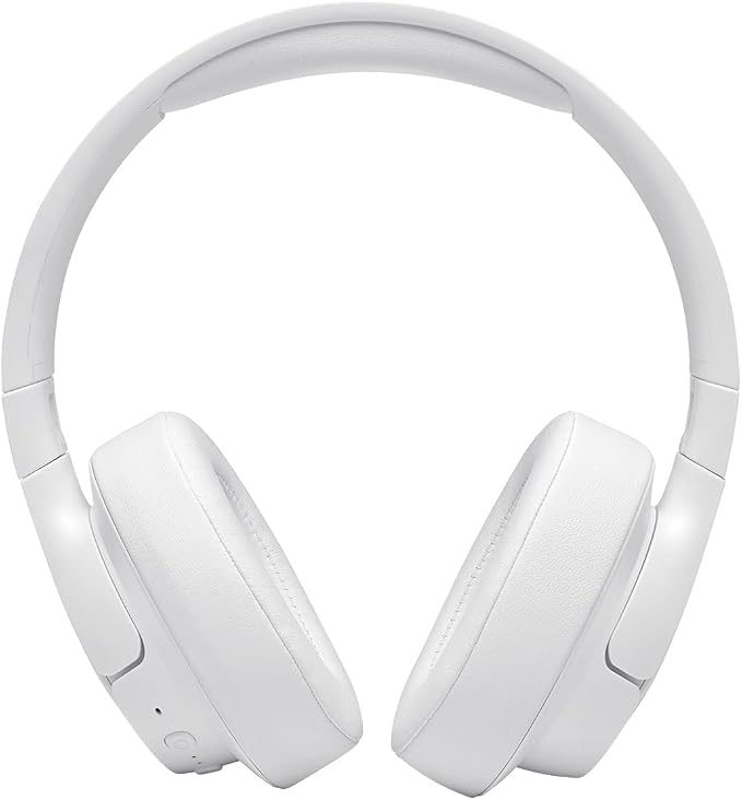 JBL Tune 760NC - Lightweight, Foldable Over-Ear Wireless Headphones with Active Noise Cancellation - White (Renewed)