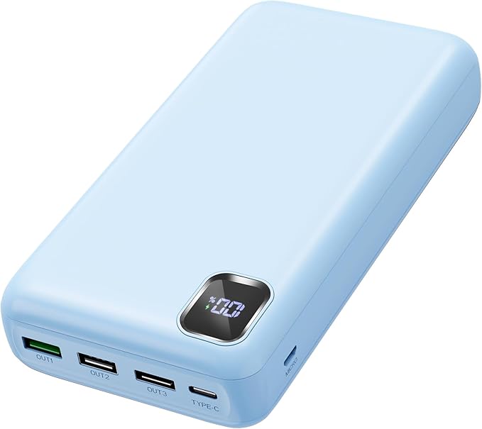 Portable Charger 50000mAh Power Bank, PD 30W Fast Charging External Battery Pack,High Capacity External Battery Pack for Camping, Portable Phone Charger for iPhone Samsung Android