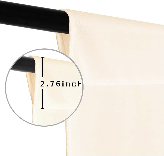 Beige Backdrop for Photoshoot, Beige Background for Portrait, Product Wedding Family Real Estate Photography 10x10FT