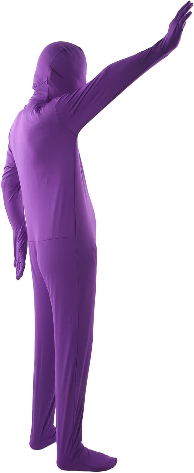Screen Bodysuit, Chromakey Suit for Photography, Full Body Green Screen Suit with Elastic Polyvinyl Chloride, Lightweight Washable Suit for Video Special Effects, Live Broadcast (190cm)