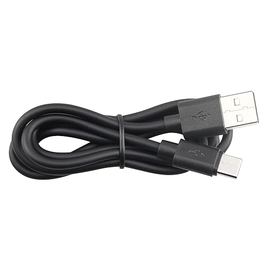 Smays USB to USB C Cable 6ft 5-Pack, Type C Phone Charger Cord Bulk, Black