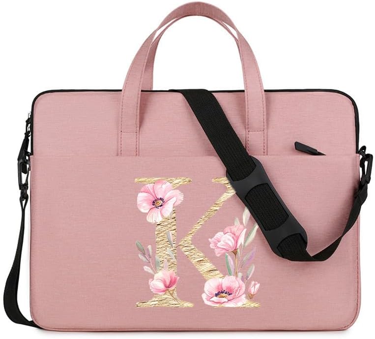 Computer Bag For Men & Women, With Initial Laptop Bag,14/15inches Messenger bag For Office、Business、Travel、School