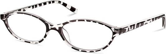 Oval Blue Light Blocking Glasses for Women Retro 90s Cat Eye Frame Glasses Computer TV Eyeglasses Anti Eyestrain