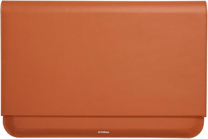Orbitkey Hybrid Laptop Sleeve | Portable Desk Mat and Laptop Sleeve (Terracotta, 14")