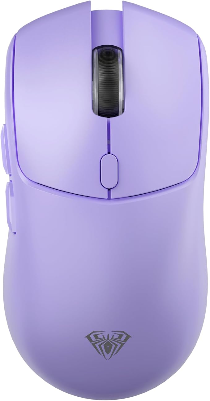 AULA SC580X Wireless Gaming Mouse, Tri-Mode 2.4G/BT5.0/USB-C Gaming Mice with 12000 DPI, 6 Programmable Buttons, Rechargeable Computer Mouse for Laptop/PC/Mac/Tablet