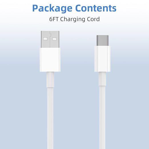 2Pack 6FT USB to USB C Cable for iPhone 17 16 15 Charger Cord, for Apple 17 16 15 Pro/Pro Max/Plus Type C Cord, for iPad Pro 12.9/11, Air 5th/4th Gen, Car Charger Carplay Charging Cable