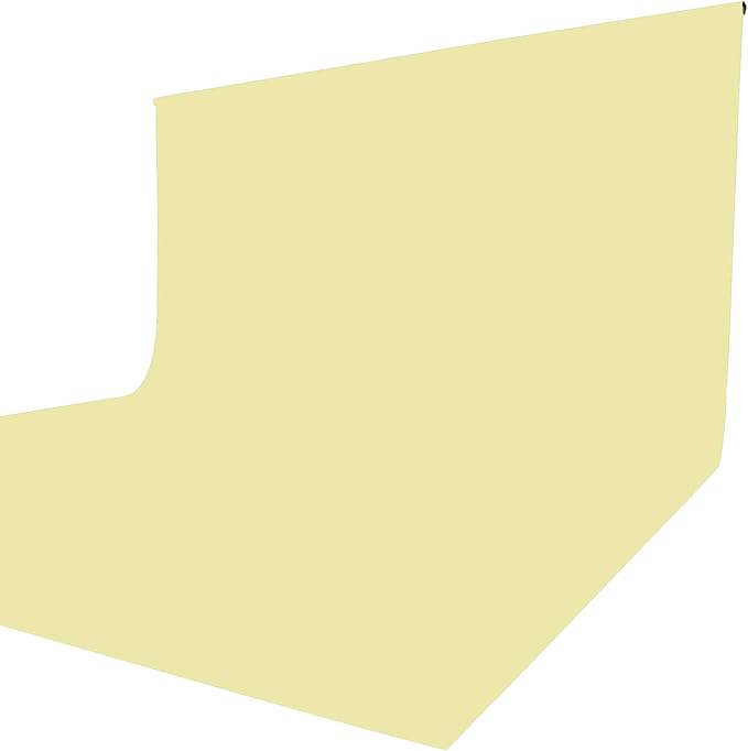 ISSUNTEX 5X7 ft/1.5X2.1 Meters Beige Background Photo Backdrop, Photo Studio, Collapsible High Density Screen for Video Photography and Television