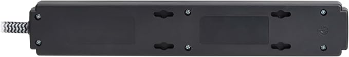 Eaton Tripp Lite Series 6-Outlet Surge Protector Power Strip, Flat Plug 20ft Braided Extension Cord, 1200 Joules, 15A Circuit Breaker, Lifetime Manufacturer's Warranty & $10,000 Insurance (TLP620DB)