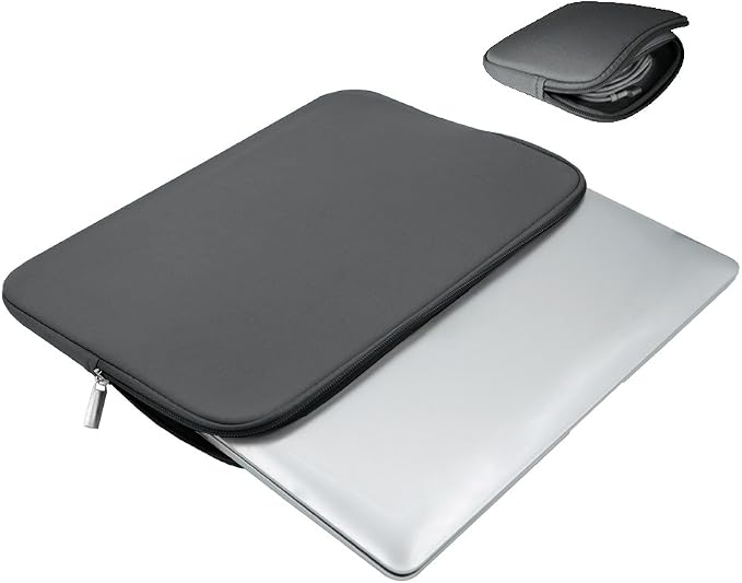 RAINYEAR 16 Inch Laptop Sleeve Protective Soft Case Bag with Accessories Pouch, Specially Compatible with 16" MacBook Pro M1 M2 M3 M4 M5 Pro/Max A3403 A3186 A3428 A3429 (Gray)