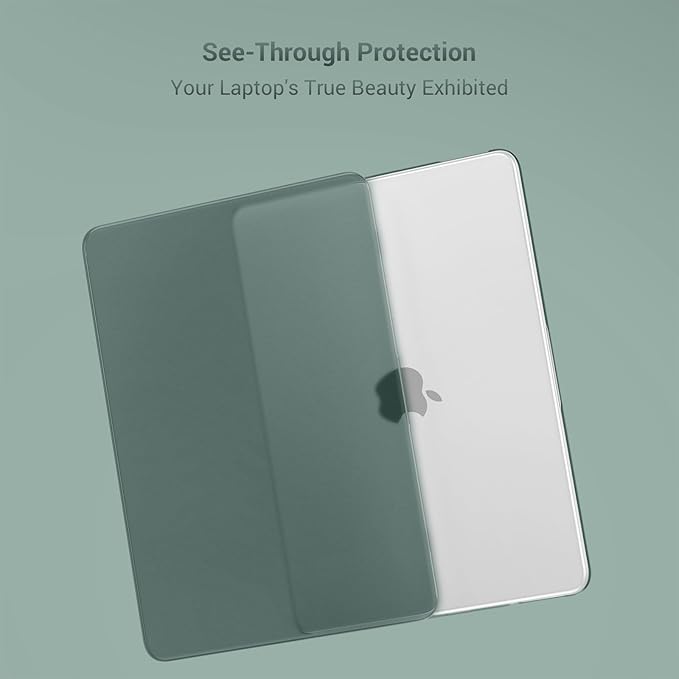 MOSISO Compatible with MacBook Neo Case 13 inch 2026 Release Model A3404 with A18 Pro Chip, 4 in 1 Kit Precision Fit Crack & Scratch Resistant Protective Hard Shell Case Cover, Emerald Green