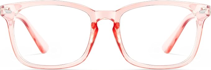Cyxus Blue Light Glasses Men Women Reduce Eye Strain UV Blocking for Office Work Computer Screen 8082