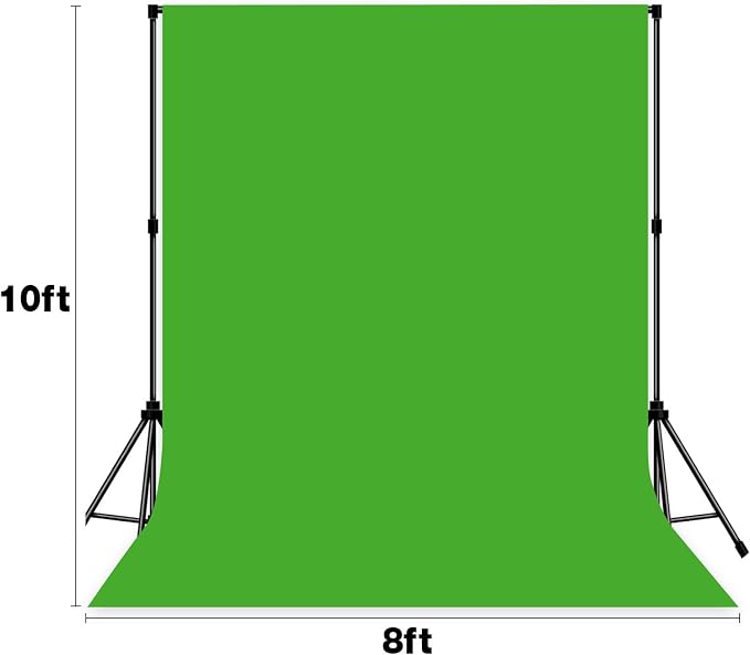 Photo Backdrop Green Background Professional 8x10ft Seamless Design to Eliminate Wrinkles Digital Accessories Photography Scene Background Children's Birthday Party