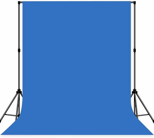 Photo Backdrop Blue Background Fabric Professional Photography 5x7ft Seamless Design Eliminates Wrinkles Ocean Theme Event Bachelor Party Decoration