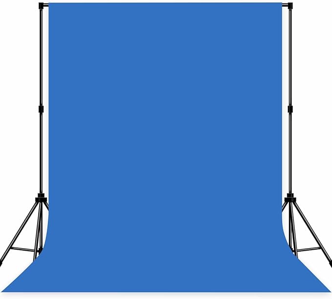 Photo Backdrop Blue Background Fabric Professional Photography 8x10ft Seamless Design Eliminates Wrinkles Ocean Theme Event Bachelor Party Decoration