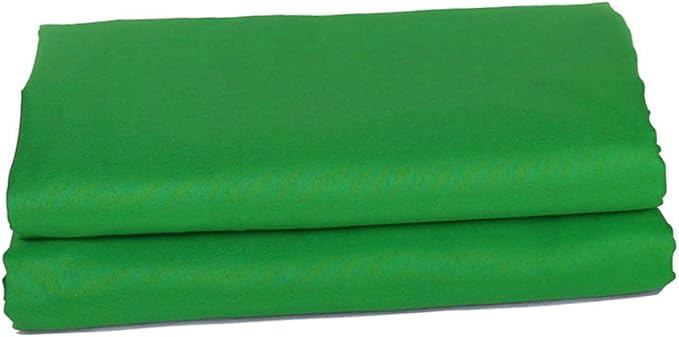 Mipcase 1pc Solid Green Color Backdrop for Photography Fabric Background Cloth for Video Recording Photoshoots and Home Decor