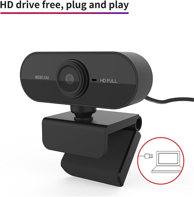 Streaming Camera 1080p HD Webcam USB Pc Camera Webcam for Pc Gaming Computer Web Cameras for Desktop Computer Accessories with Microphone,Fast Auto Focus, Rotatable Lens Gaming Stuff