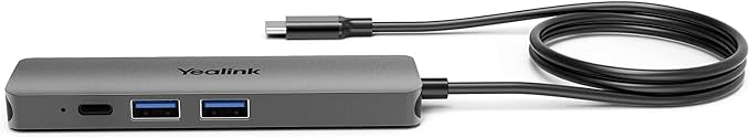 Yealink BYOD-Box Hub for UVC34, UVC40 E2 Video Conferencing Camera, Type-C Plug & Play Webcam Meeting Kit for Laptops, Ideal for Conference Rooms