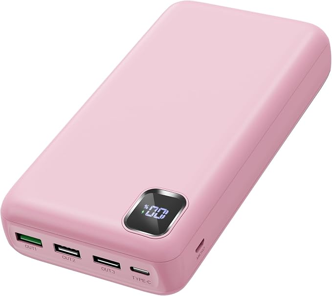 Portable Charger 50000mAh Power Bank, PD 30W Fast Charging External Battery Pack,High Capacity External Battery Pack for Camping, Portable Phone Charger for iPhone Samsung Android