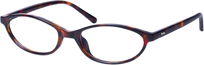 mosanana Blue Light Blocking Oval Glasses for Women Trendy Retro MO25101