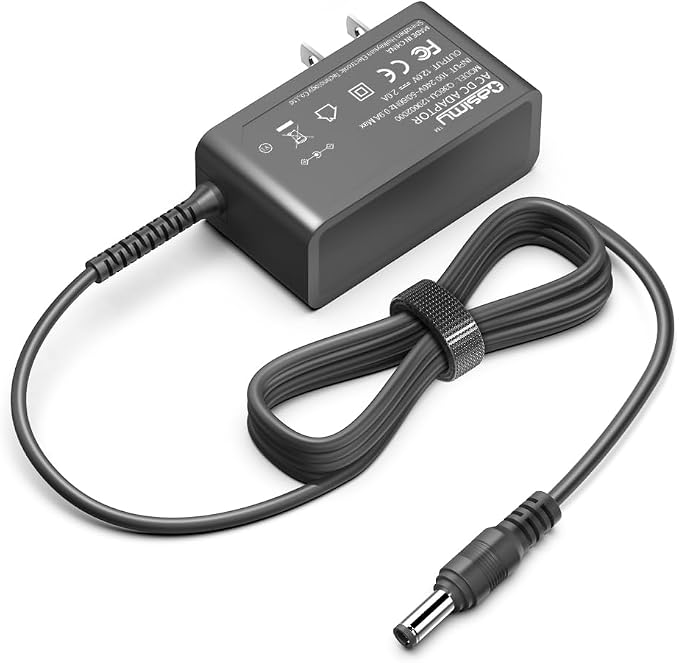 12V Power Supply Cable Compatible with Logitech Meetup 960-001101 V-R0007 860-000525 960-001201 Meet up HD Video Audio Conferencing System Camera logi DSA-18CB-12FCA120150 Switching Adapter