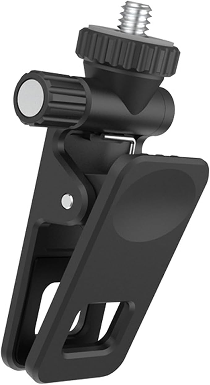Monitors Top Camera Mount Clamp Hanging Webcam Stand with 1/4" Screw for Live Stream Video Conferencing