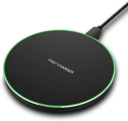 Fast Wireless Charger,20W Max Wireless Charging Pad Compatible with iPhone 17/17 Pro/16/15/14/13/12/SE/XS Max/XR,AirPods;FDGAO Wireless Charge Mat for Samsung Galaxy S25/S24/Note,Pixel/LG