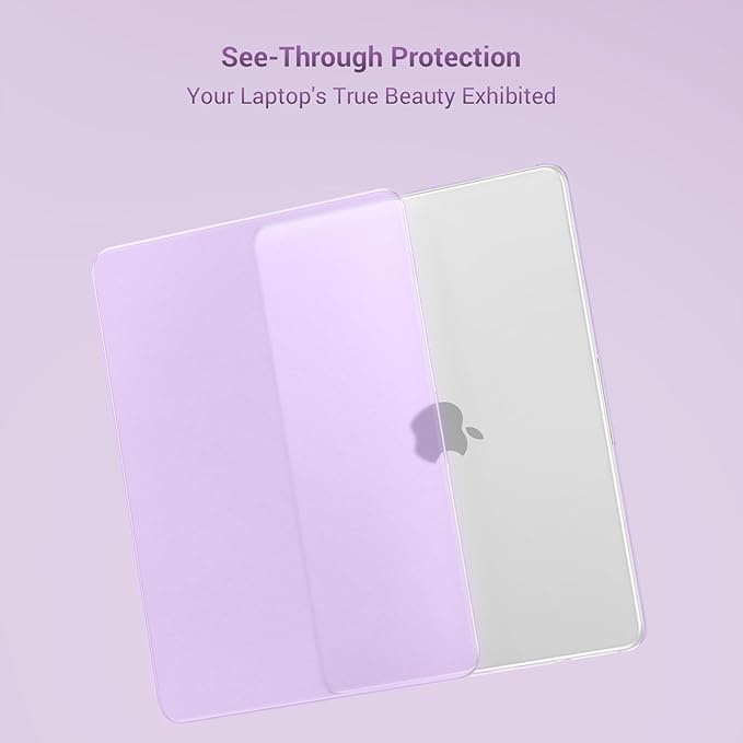 MOSISO Compatible with MacBook Neo Case 13 inch 2026 Release Model A3404 with A18 Pro Chip, 4 in 1 Kit Precision Fit Crack & Scratch Resistant Protective Hard Shell Case Cover, Purple