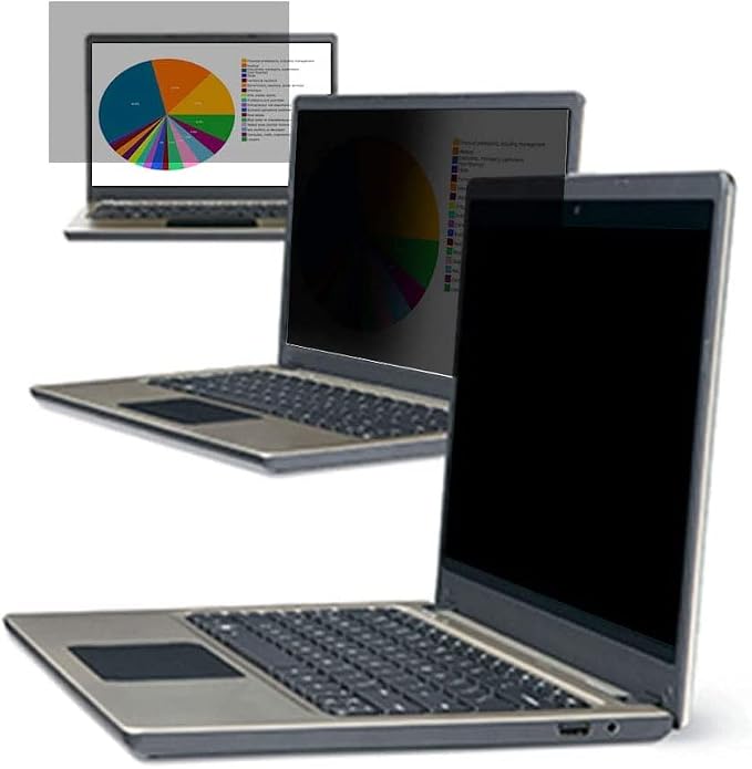KEANBOLL Privacy Screen for Lenovo 14.5" 丨ASUS 14.5“丨Acer 14.5" 丨Dell 14.5" etc 14.5 inch 16:10 Aspect Removable Laptop Privacy Filter Shield