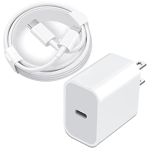 iPhone 14 13 Fast Charger,Fast iPhone Charger [Apple MFi Certified]Lightning Cable 20W Type C Charger USB C Fasting Charging Plug Adapter Compatible with iPhone13/13 Pro Max/12/12 Pro/11/XS/XR/X,iPad