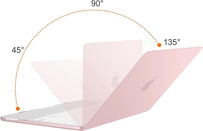 MOSISO Compatible with MacBook Neo Case 13 inch 2026 Release Model A3404 with A18 Pro Chip, 4 in 1 Kit Precision Fit Crack & Scratch Resistant Protective Hard Shell Case Cover, Baby Pink