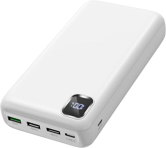 Portable Charger 50000mAh Power Bank, PD 30W Fast Charging External Battery Pack,High Capacity External Battery Pack for Camping, Portable Phone Charger for iPhone Samsung Android