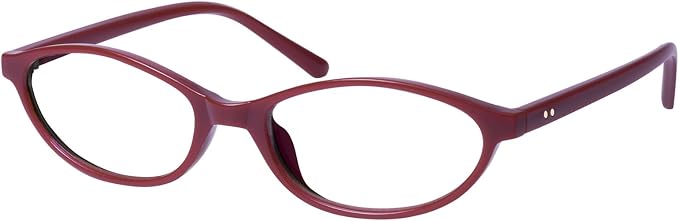 mosanana Blue Light Blocking Oval Glasses for Women Trendy Retro MO25101