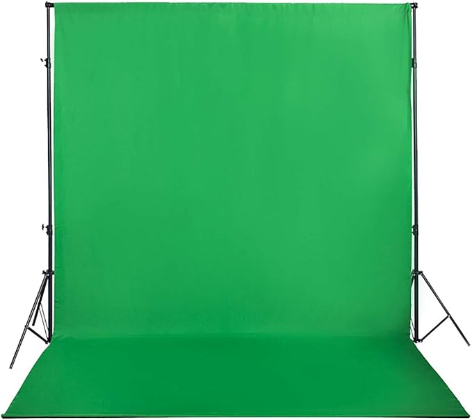 Green Backdrop Background Fabric Backdrop for Shoot Portraits Party Video Studio 5X7ft