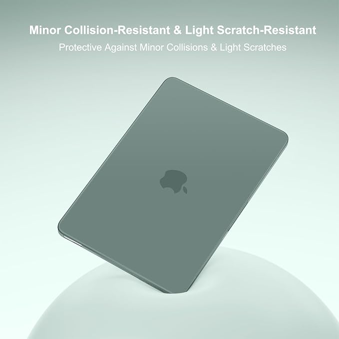 MOSISO Compatible with MacBook Neo Case 13 inch 2026 Release Model A3404 with A18 Pro Chip, 4 in 1 Kit Precision Fit Crack & Scratch Resistant Protective Hard Shell Case Cover, Emerald Green